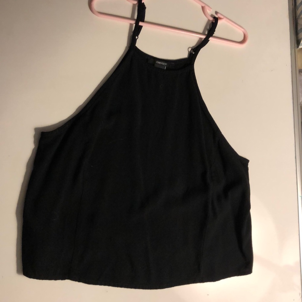 F21 halter crop top